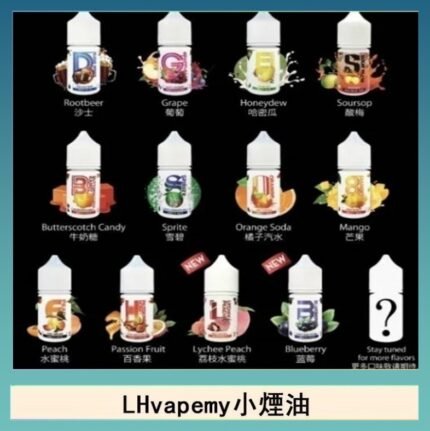 LHvapemy馬來西亞主機小煙油30ml